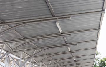 installing Hollins Green metal roofing