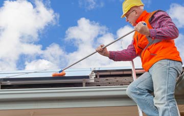 Hollins Green soft wash roof cleaning